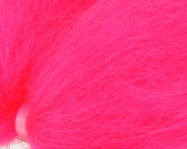 Lincoln Sheep Hair, Fluo Baby Pink